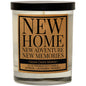 'New Home New Adventures New Memories' Candle