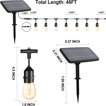 Solar String Lights Outdoor