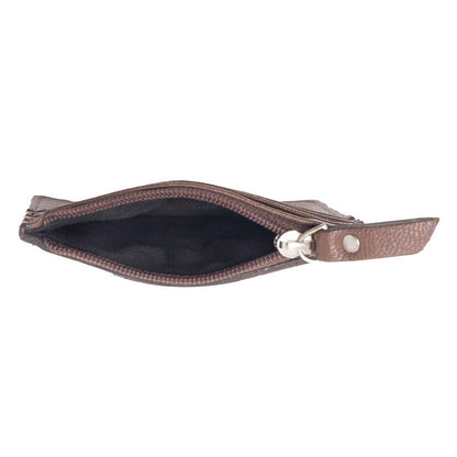Hand Tooled Leather Credit Card Holder
