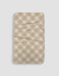 Diagonal Sand Plaid