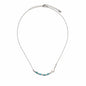 Pearl Turquoise Bead Accent Necklace