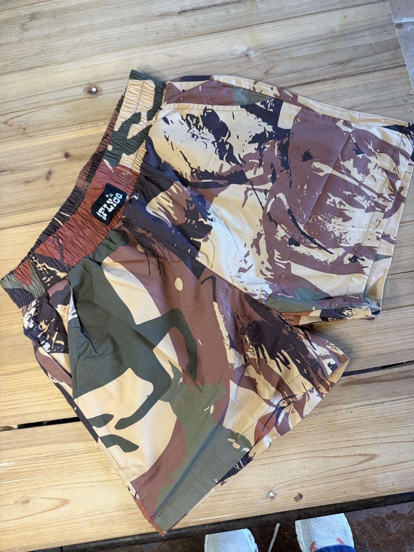 Women's 2 Fly Co Untamed Camo Boxer Shorts