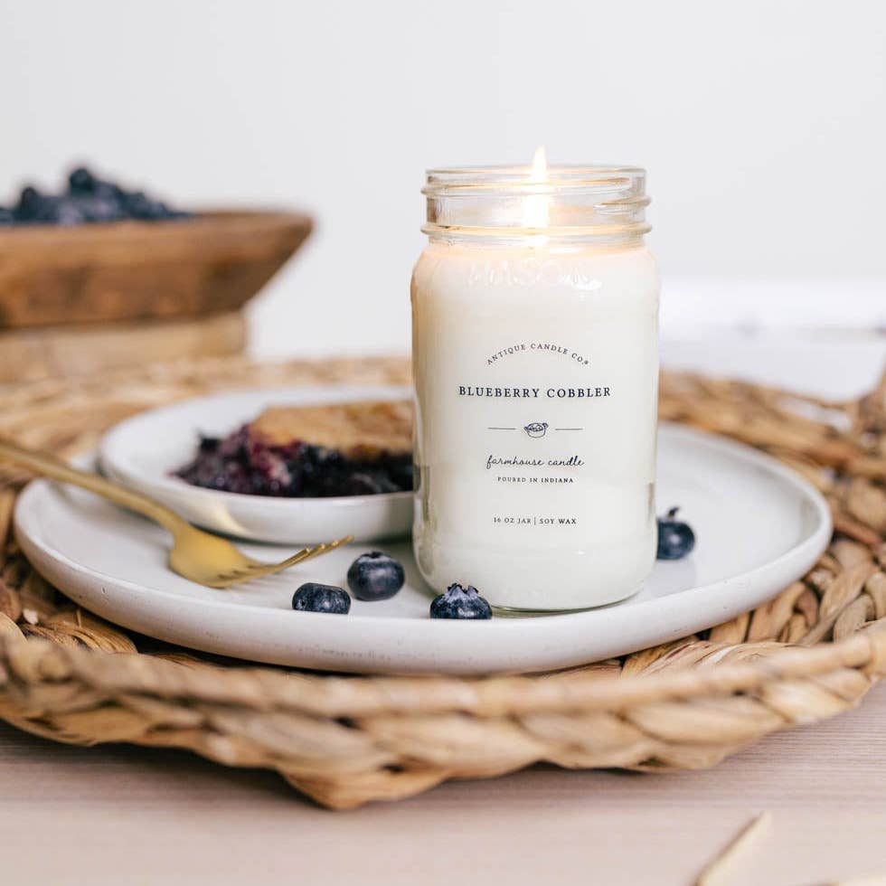 Blueberry Cobbler - Soy Wax Candle