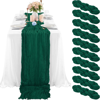 Cheesecloth Table Runner
