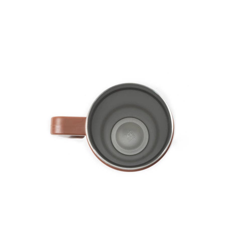 Tumbler In Brown and White