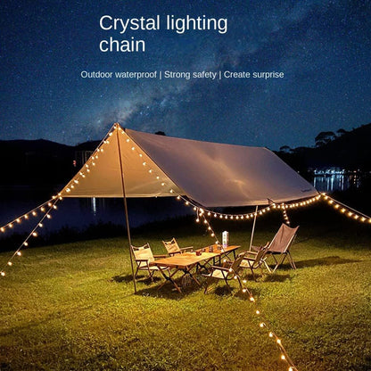LED String Light Solar Lights Outdoor Garden Wedding Decoration Lamp Waterproof