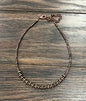 Copper Rondelle Western Bead Necklace
