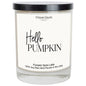 'Hello Pumpkin' Candle