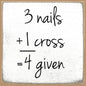 '4 Given' Sign