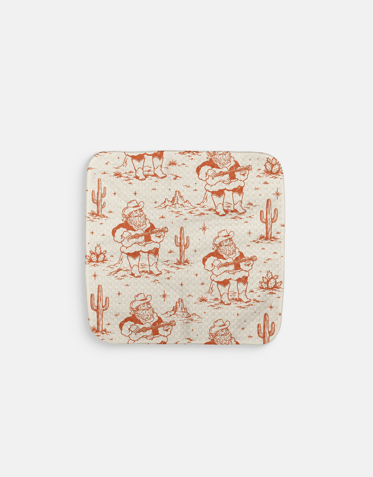 Desert Santa Dishcloth