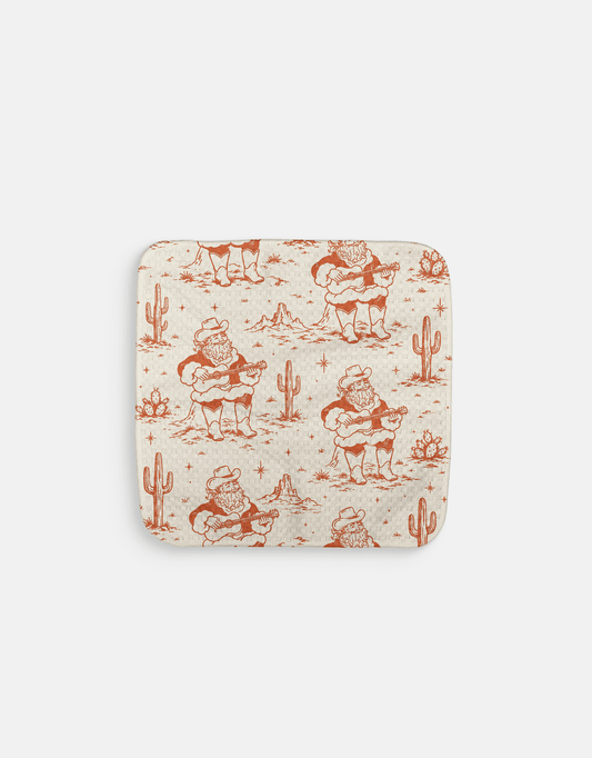 Desert Santa Dishcloth