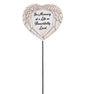 Angel Wing Memorial Garden Stake