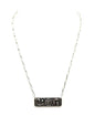 Western Rose Pendant Necklace