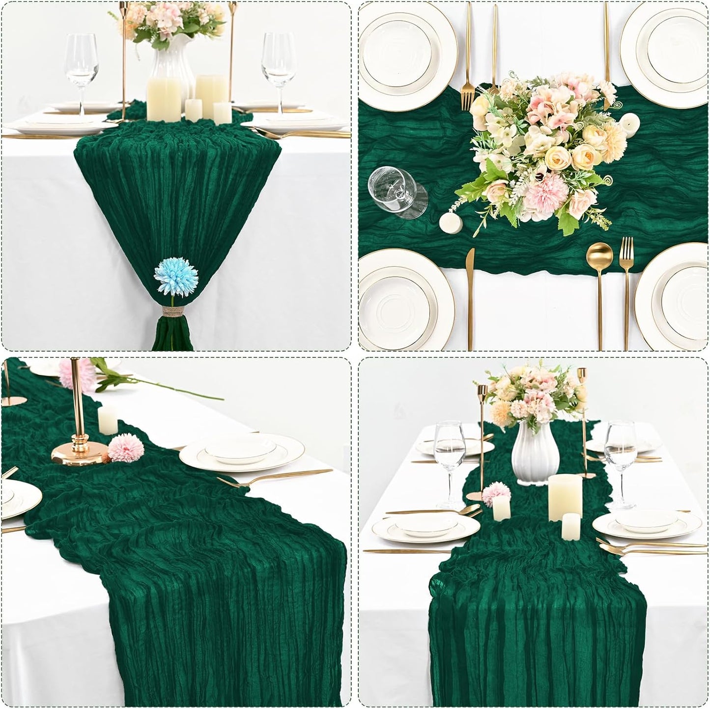 Cheesecloth Table Runner