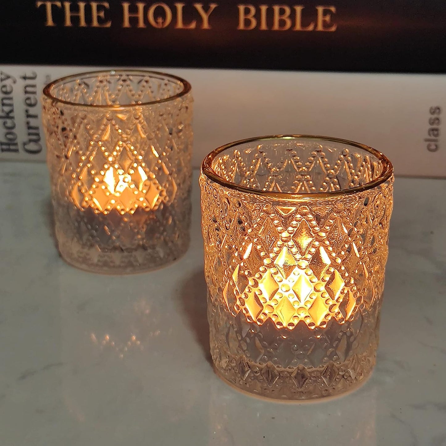Glass Votive Candle Holders