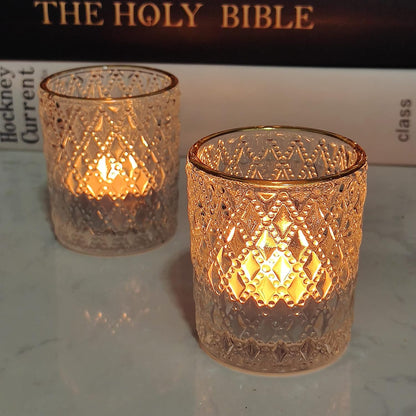 Glass Votive Candle Holders