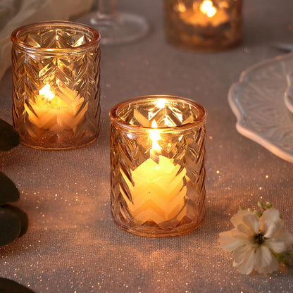 Gold Votives Candle Holder
