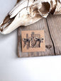 Western Coquette Bow Stone Stud Earrings