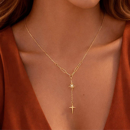 18K Gold Stainless Steel Chain Necklace