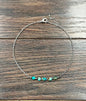 Oval Gemstone Necklace