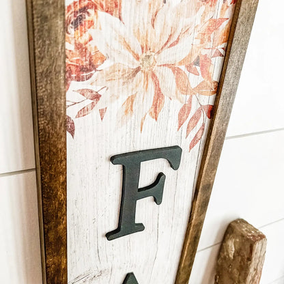 Fall Vertical Sign