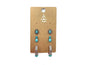 Western 3 Pair Turquoise Hoop Earring Set