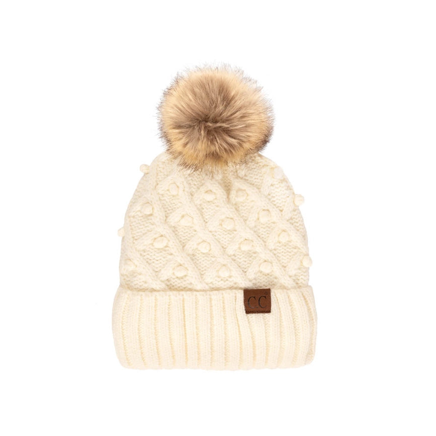 C.C. Bobble Beanie Hat