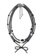 Western 3 Layered Navajo Pearl Multi Theme Necklace