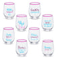 Last Call Witty Mom Stemless Wine Glass