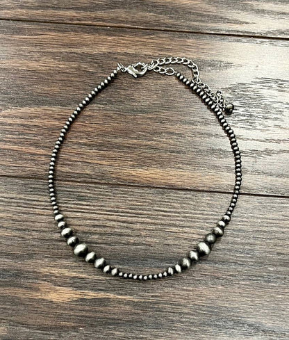 Clustered Bead Necklace