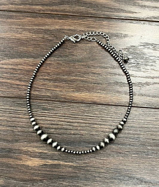Clustered Bead Necklace