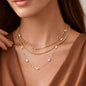 18K Gold Stainless Steel Chain Necklace