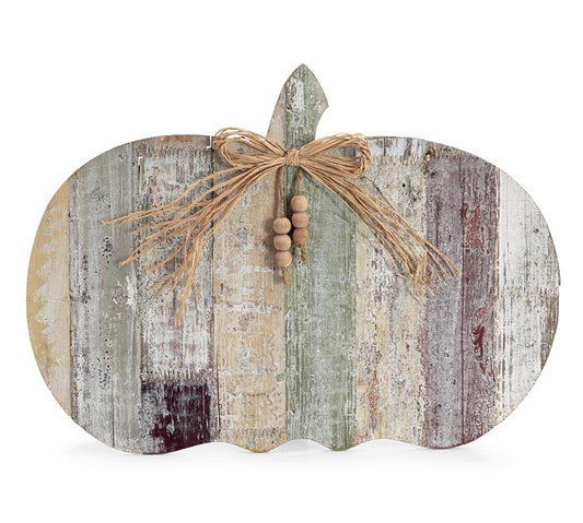 Rustic Wood Pumpkin Decor