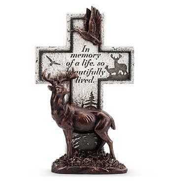 Memorial Deer Cross - Woodland Fathers