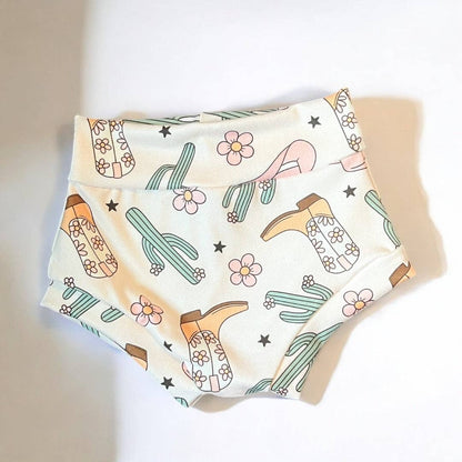 Little Cowgirl Baby Girl Bummies Outfit