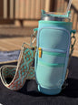 Neoprene Tumbler Sleeve - Aqua