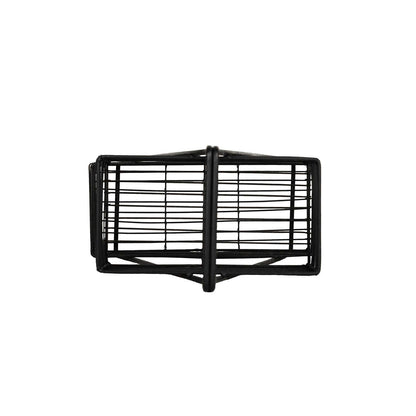 Atticus Two Tiered Wire Baskets Black Kitchen Decor