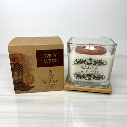 Hand WIth A Heart Wild West Soy Wax Candle