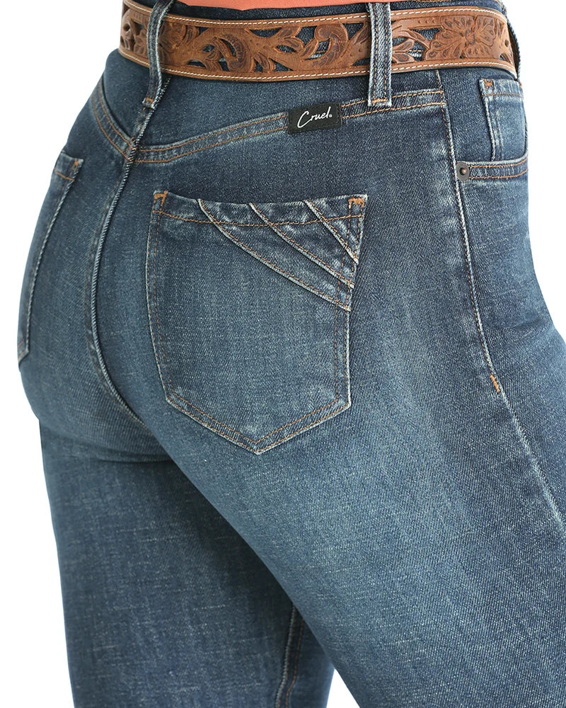 Women's Cruel Denim Skylar Boot Cut - Dark Stone