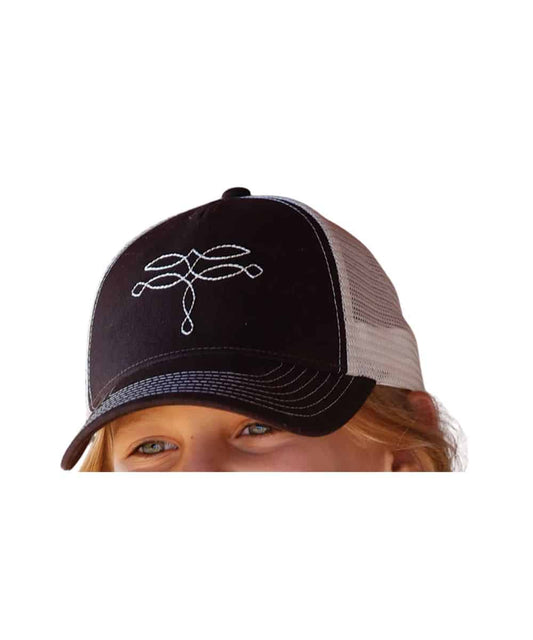 Girl's Cruel Girl Boot Stitch Trucker Cap