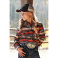 Girl's Cruel Girl Serape Snap Shirt