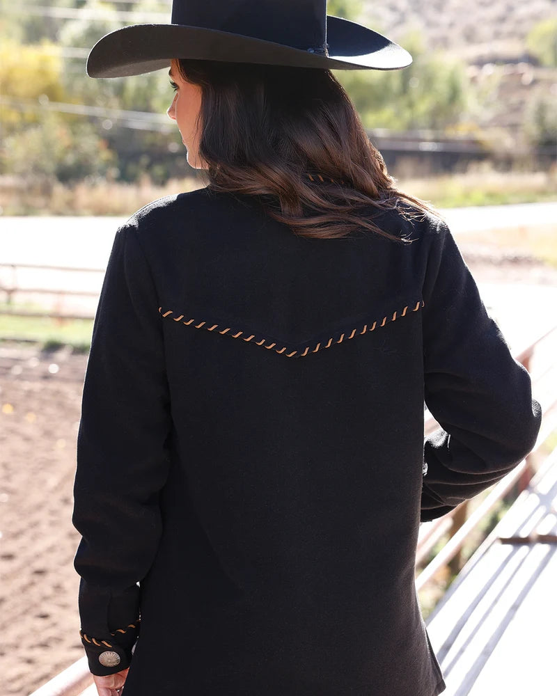 Women's Cruel Denim Black Shirt jacket