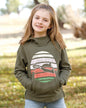 Girl's Cruel Girl Green Spur Hoodie
