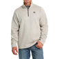 Men's Cinch Gray 1/4 Zip Sweater