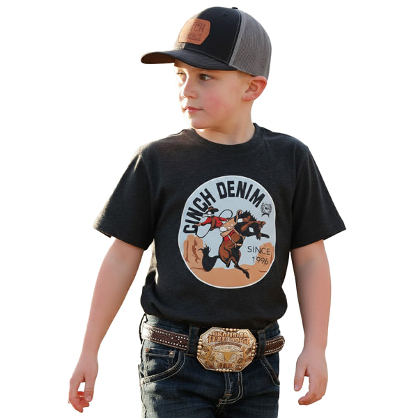 Boy's Cinch Bronc Rider Graphic T-shirt