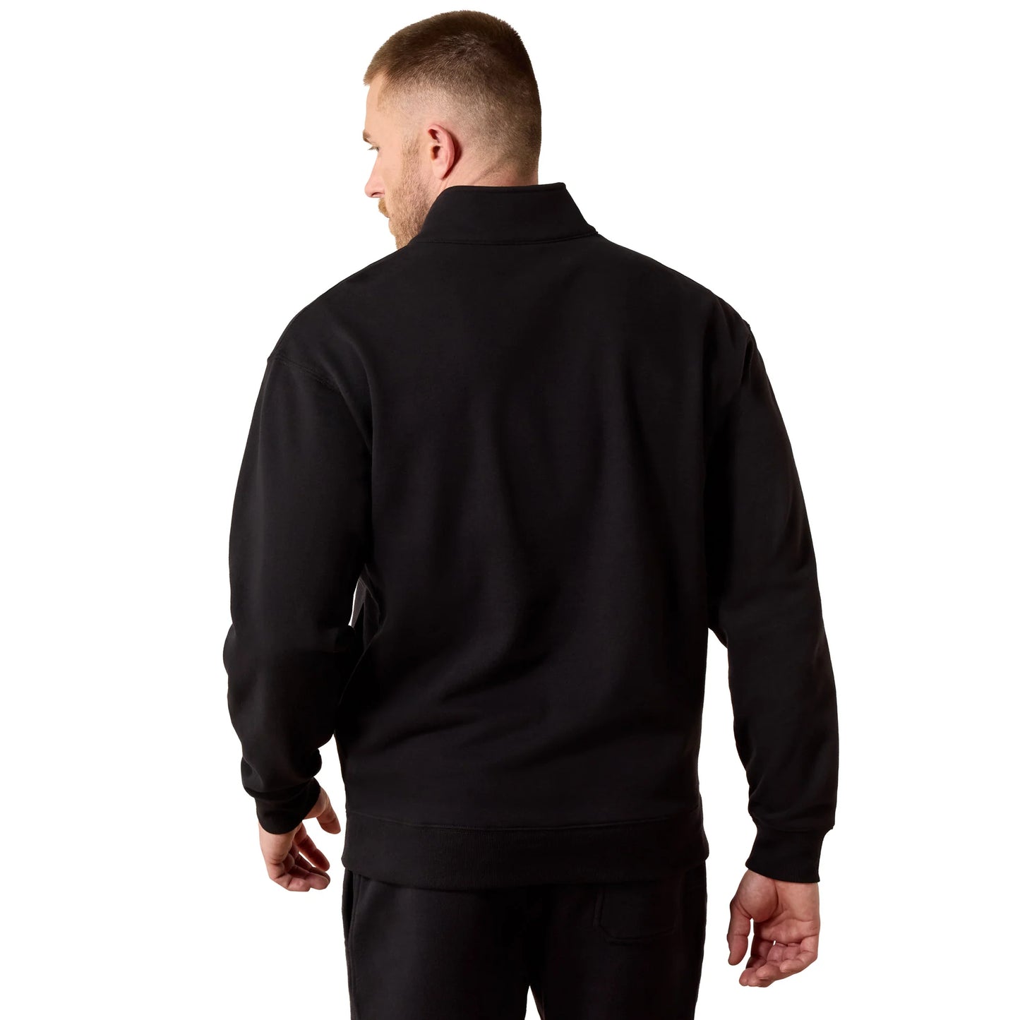 Men's Ariat Black Core 1/4 Zip Sweatshirt