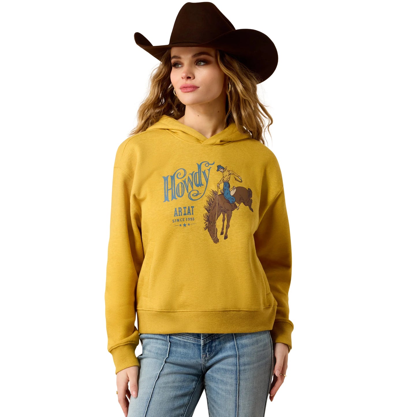 Women's Ariat Essential Tinsel Heather Fleece Hoodie