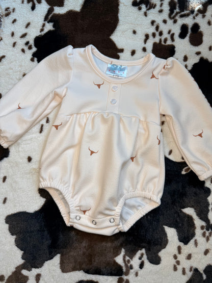 Girl's Shea Baby/Toddler Desert Print Long Sleeve