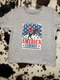 Boy's Shea Baby Make America Cowboy Again Tee