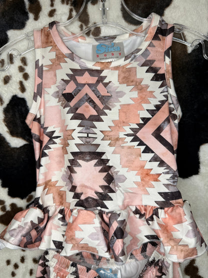 Girl's Shea Baby Aztec Pants Set